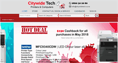Desktop Screenshot of citywidetech.co.nz